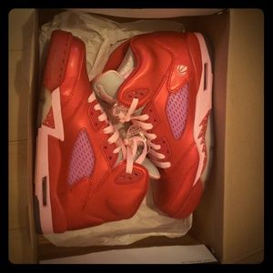 AIR JORDAN.5 retro gym red/ion pink